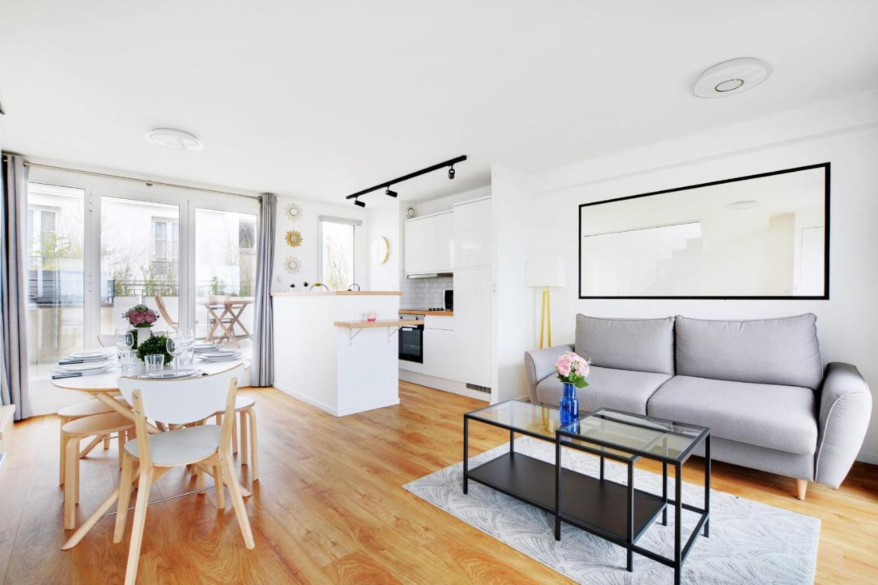 Exceptional Triplex With Terrace - Montmartre Apartment Paris Bagian luar foto